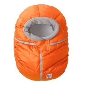7 AM Enfant Cocoon Car Seat Cover Neon Orange slip on baby essential unisex